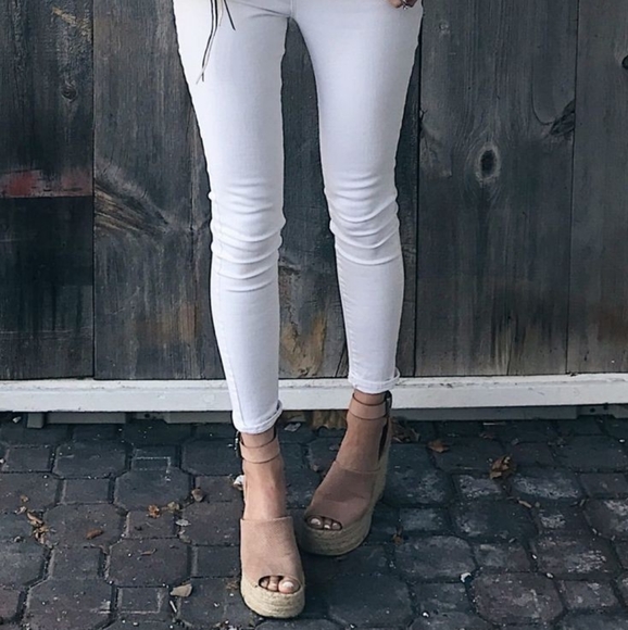 Dolce Vita Straw Women's Platform Wedge Espadrille Sandals. Light pink. Size 8 - Picture 2 of 16